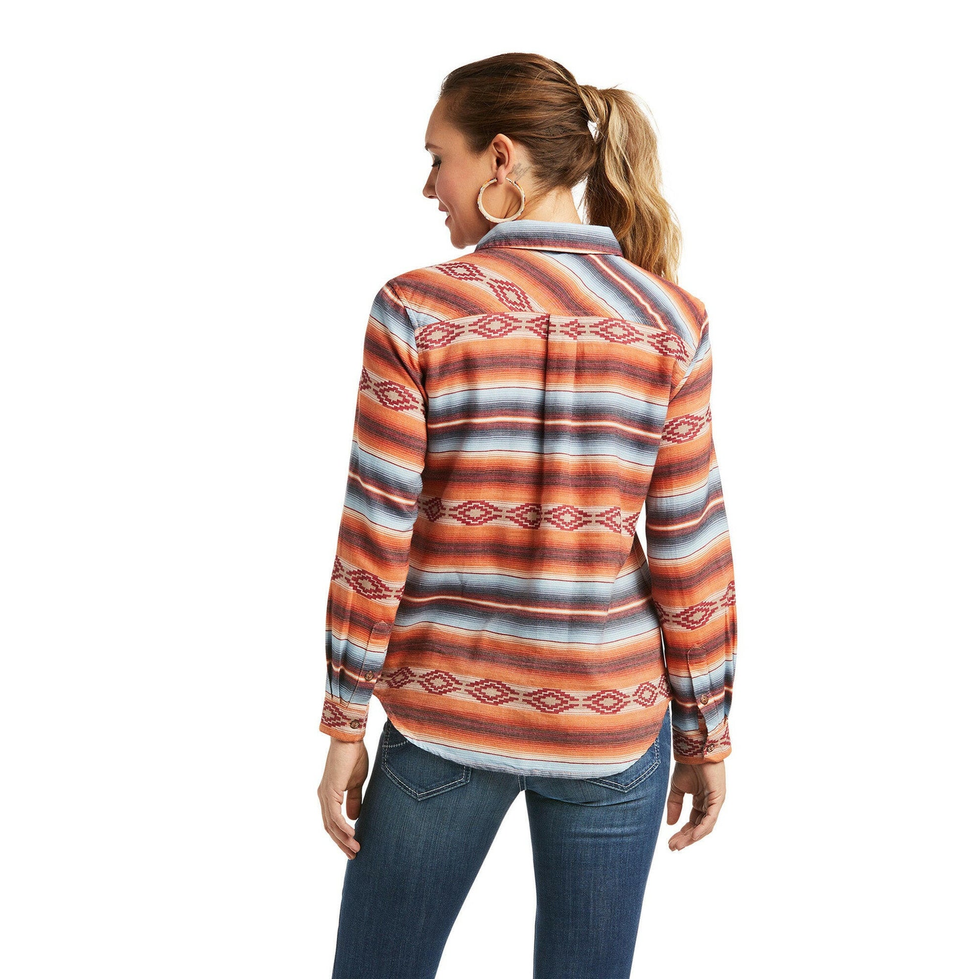 Ariat Ladies Billie Jean Serape Shirt C4 Size XL.