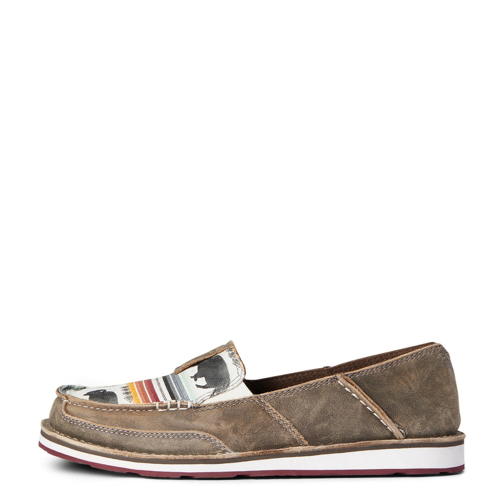 Ariat Women's Taupe Buffalo Cruiser.