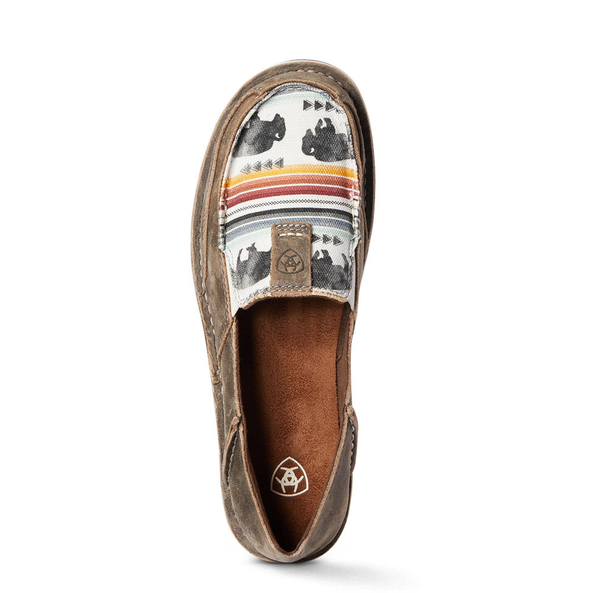 Ariat Women's Taupe Buffalo Cruiser.