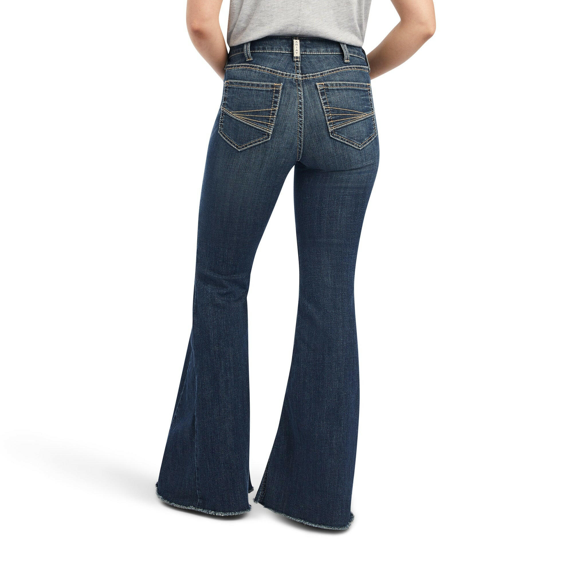 Ariat Women's R.E.A.L. High Rise Zinnia Extreme Flare Jean.