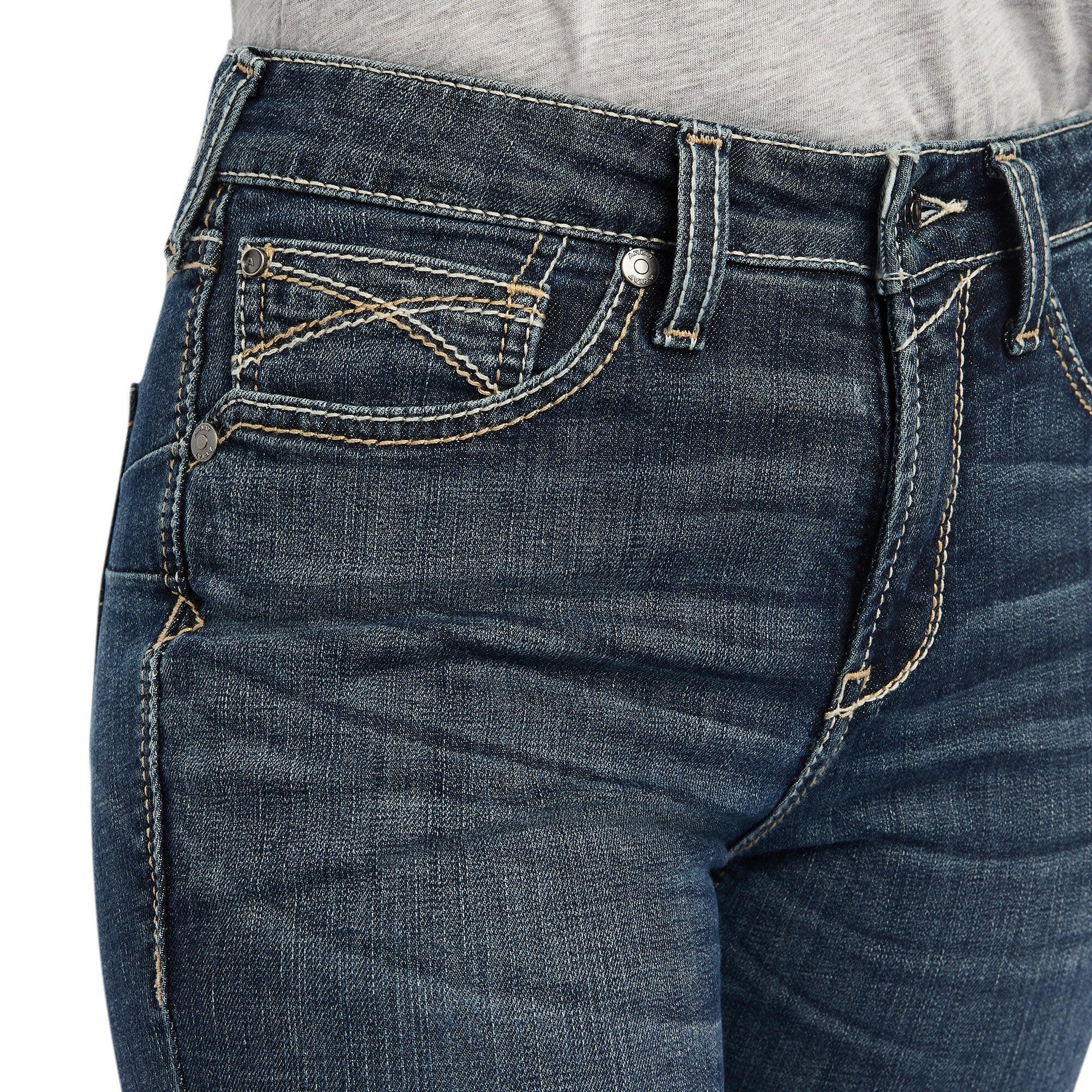 Ariat Women's R.E.A.L. High Rise Zinnia Extreme Flare Jean.