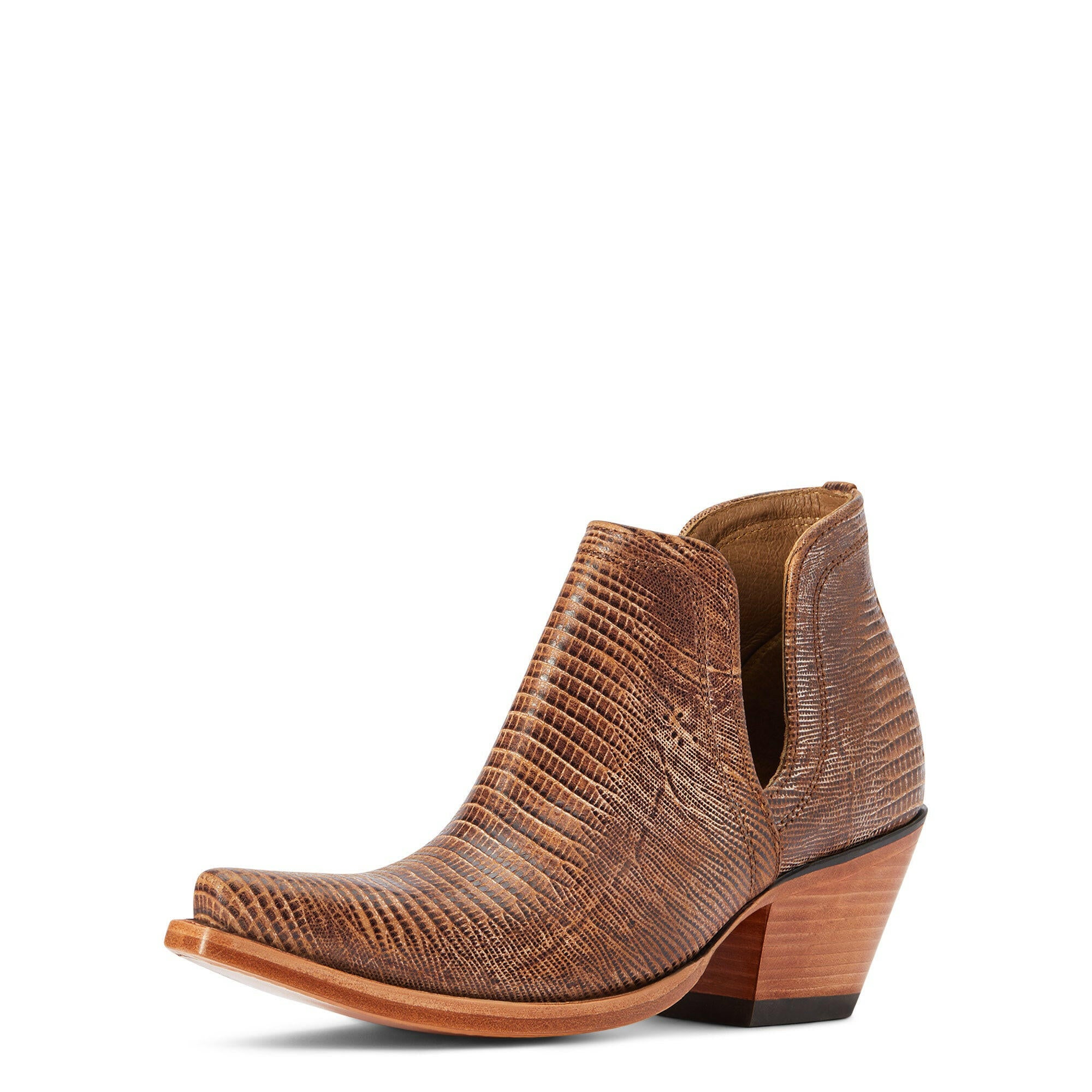 Ariat Women's Lizard Print Dixon Boots C3.