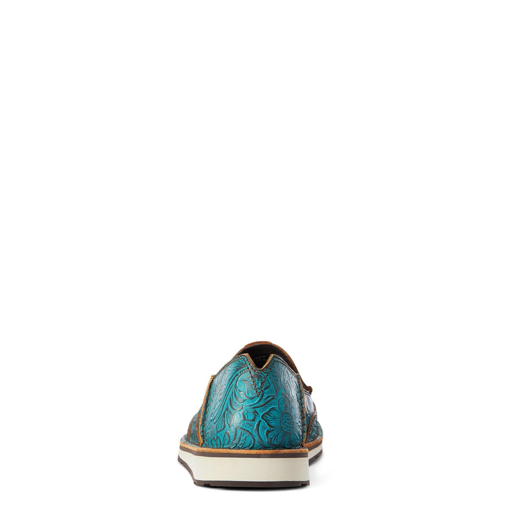 Ariat Ladies Turquoise Floral Cruiser.