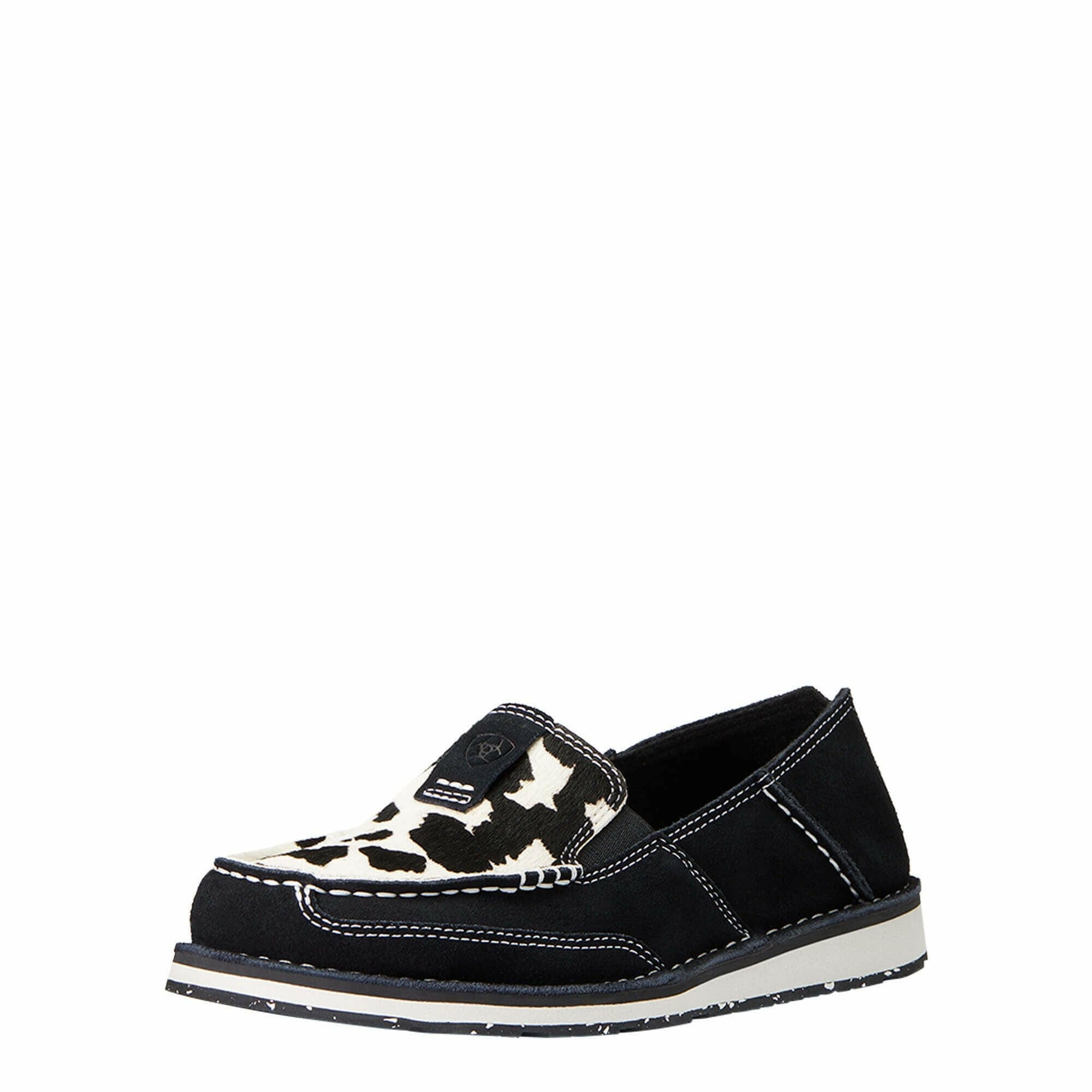Ariat Black and White Cowhide Cruiser C3.
