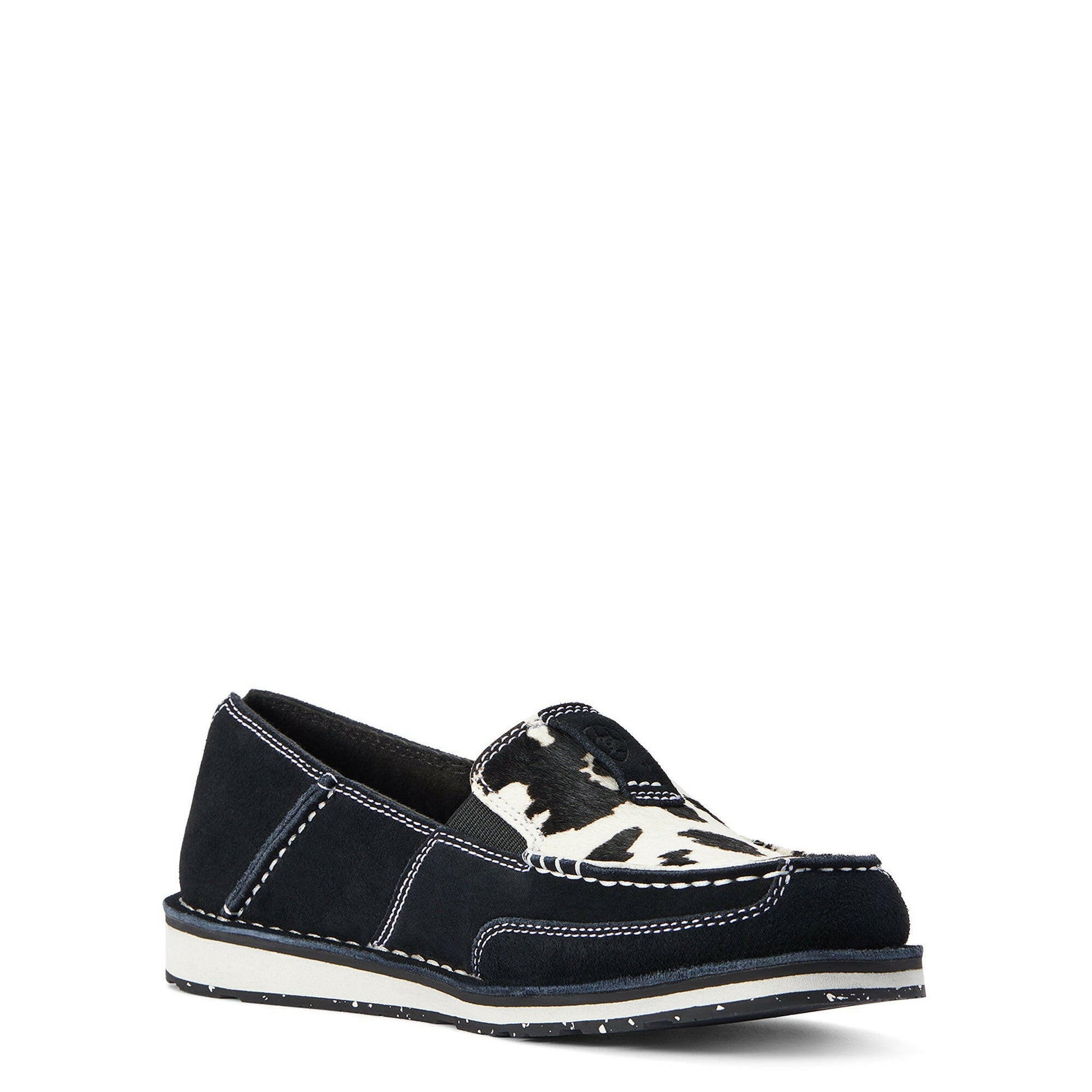 Ariat Black and White Cowhide Cruiser C3.