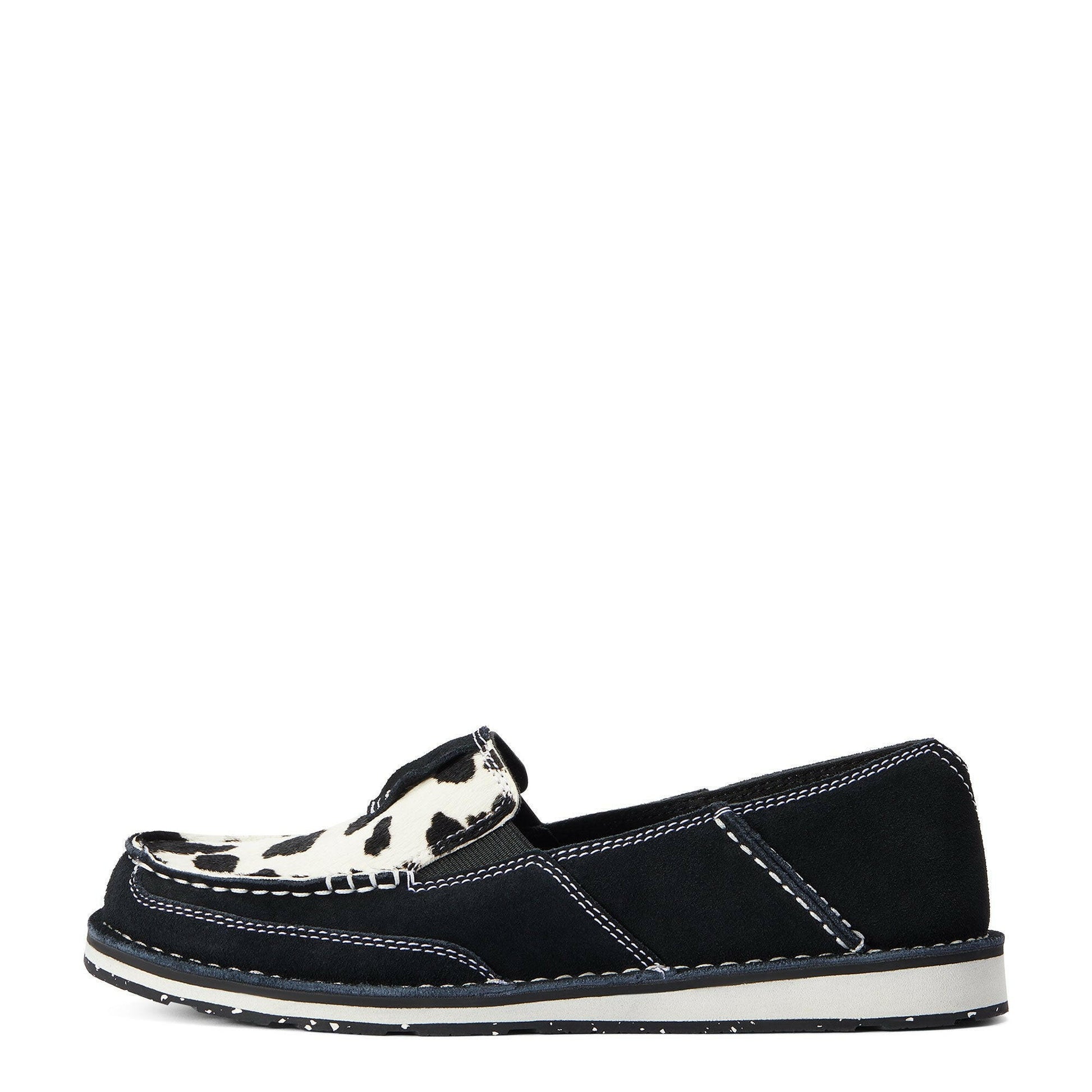 Ariat Black and White Cowhide Cruiser C3.