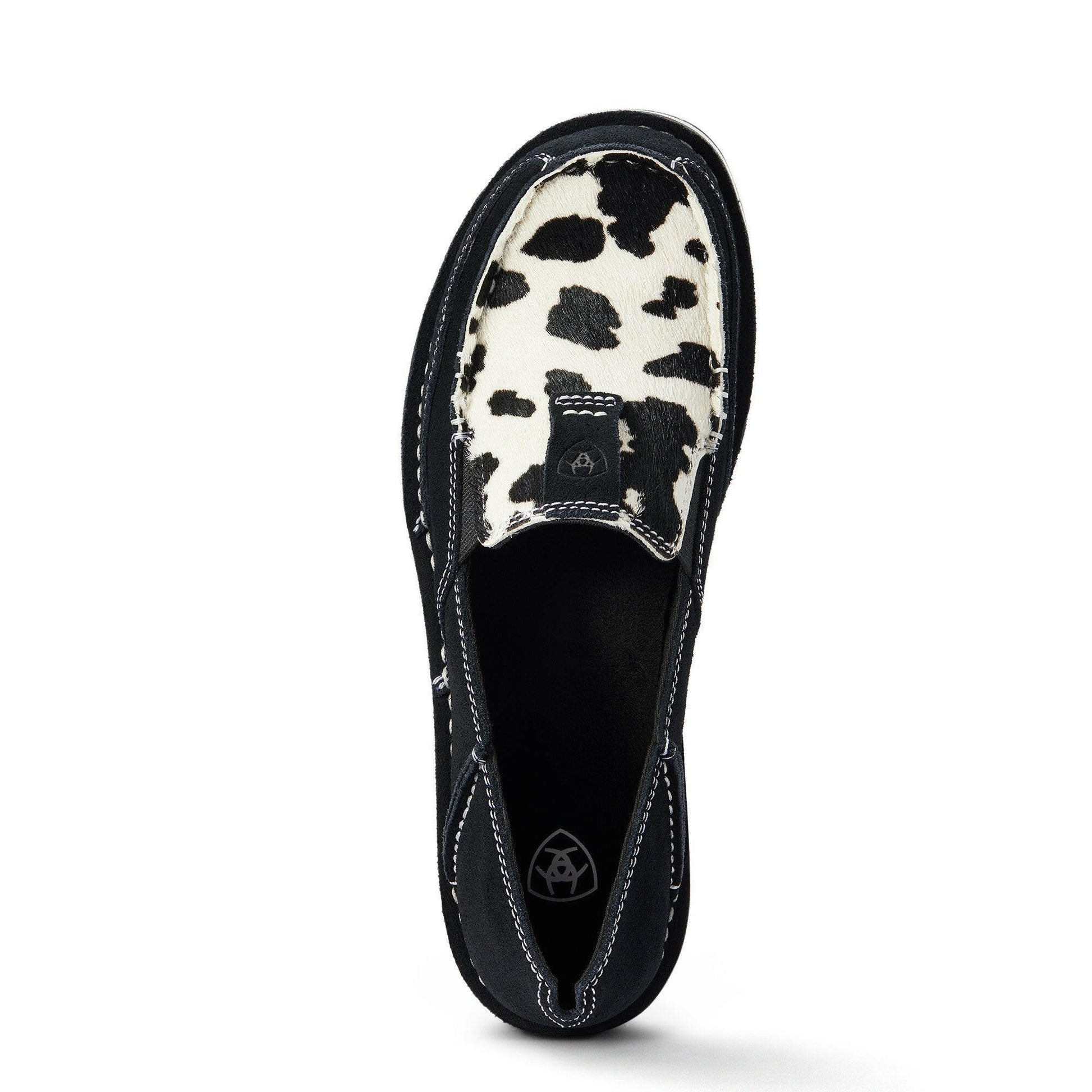 Ariat Black and White Cowhide Cruiser C3.