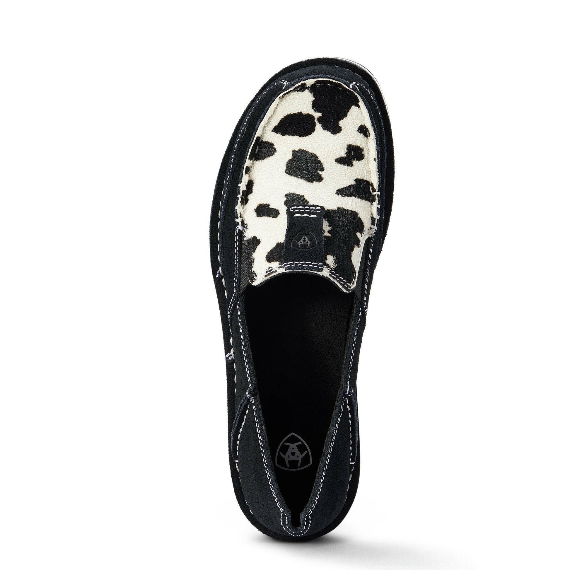 Ariat Black and White Cowhide Cruiser C3.