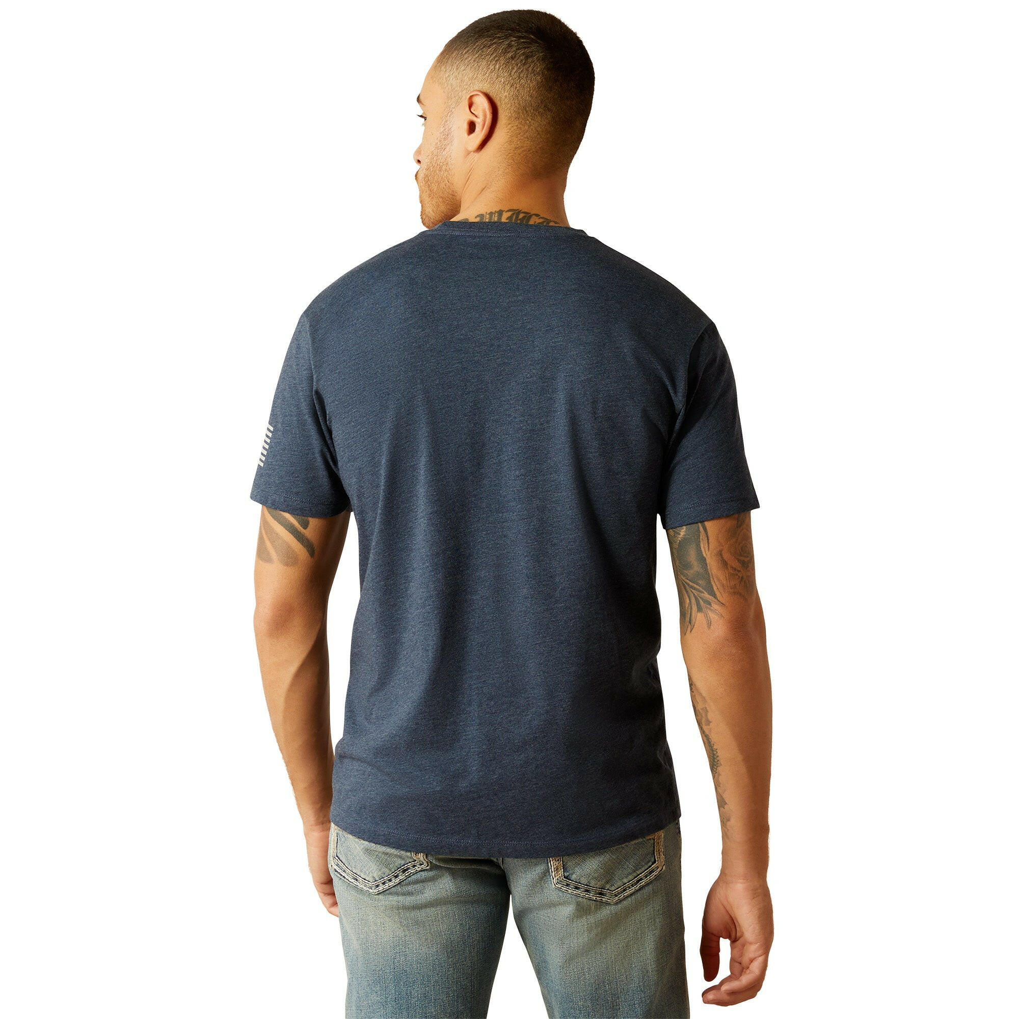 Ariat Men's Shield Flag Tee.