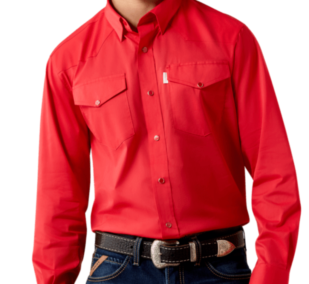 ARIAT EVERYTHING RED CLASSIC LS 10079765.