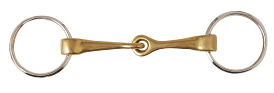 AHE Brass Snaffle Bit Key Chain 370-010