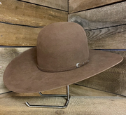 Rodeo King 7X Tan Belly 4 1/2 Open Crown Hat