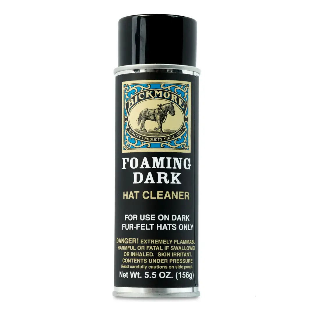 Bickmore Foaming Dark Hat Cleaner.