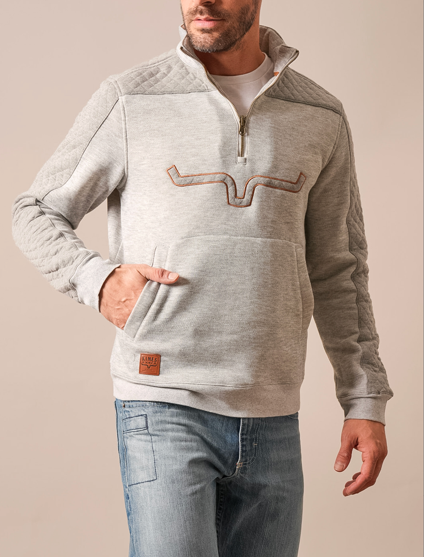 Kimes Ranch Mens Canfield 1/4 Zip.