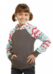 Girl's Rock & Roll Cowgirl Hoodie G4H3366.