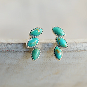 Sowell Jewelry Lyra Turquoise Earrings E0516