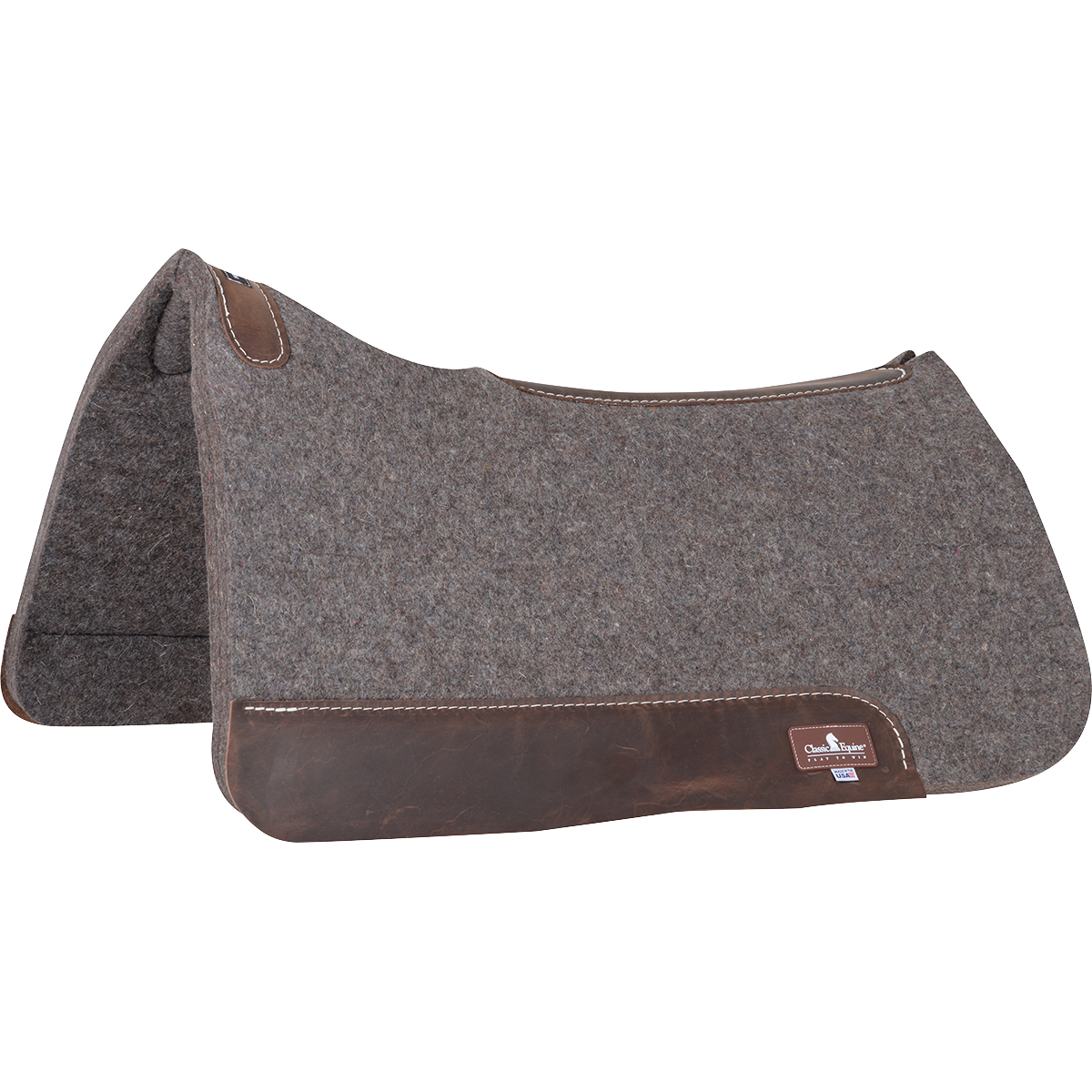 CE 100% Wool 1/2'' Saddle Pad 31X32.