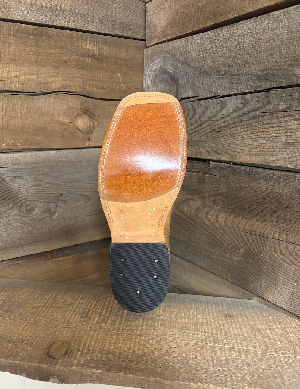 Anderson Bean Men's Tan Bullhide Western Boot 361359