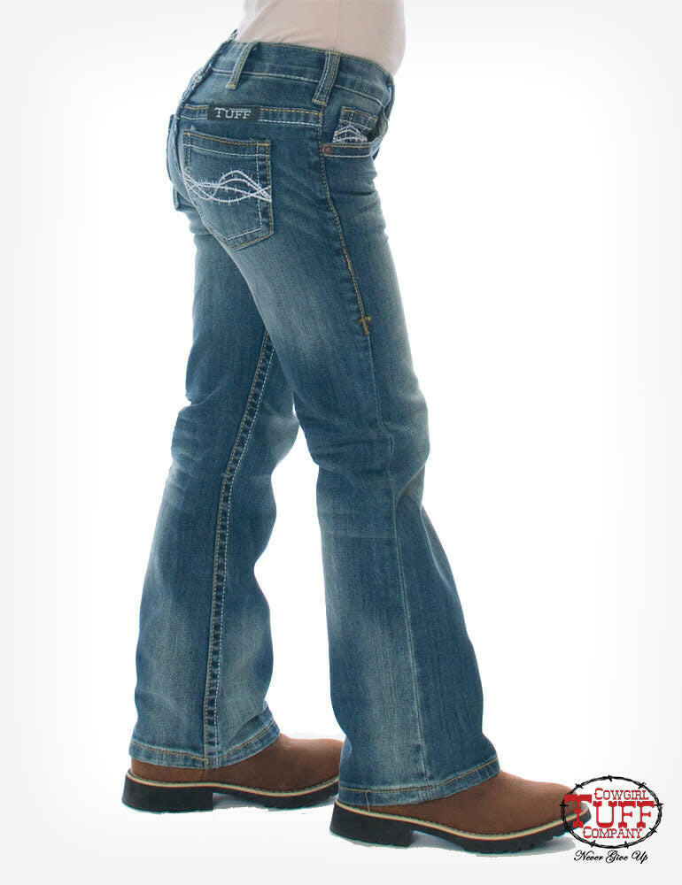 Cowgirl Tuff Girl's Don't Fence Me In Jeans.