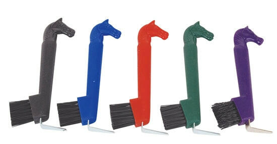 AHE HORSE HEAD HOOF PICK 245-.