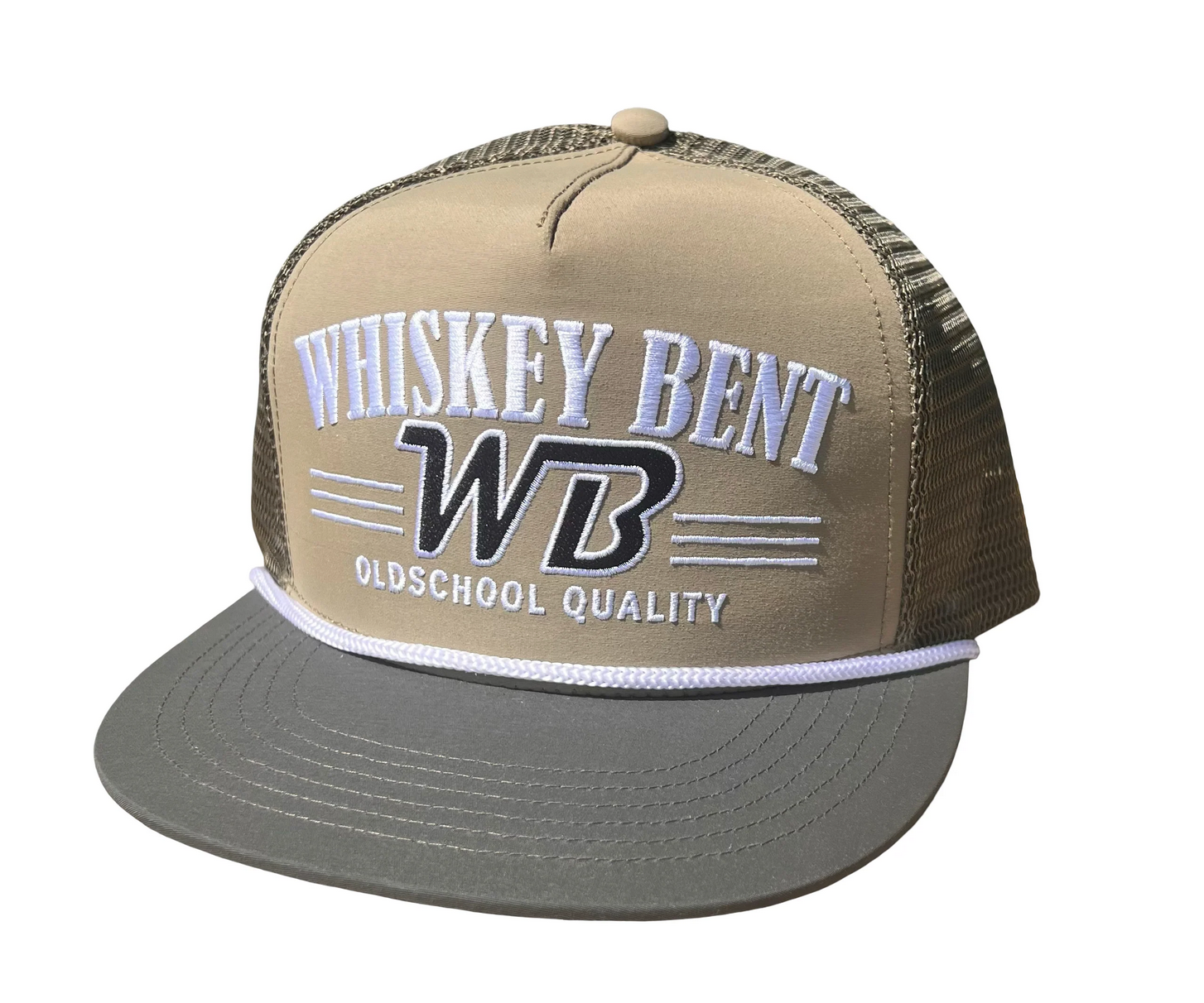 Whiskey Bent Old School Trucker Cap OLDSCLWB
