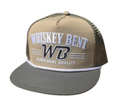Whiskey Bent Old School Trucker Cap OLDSCLWB