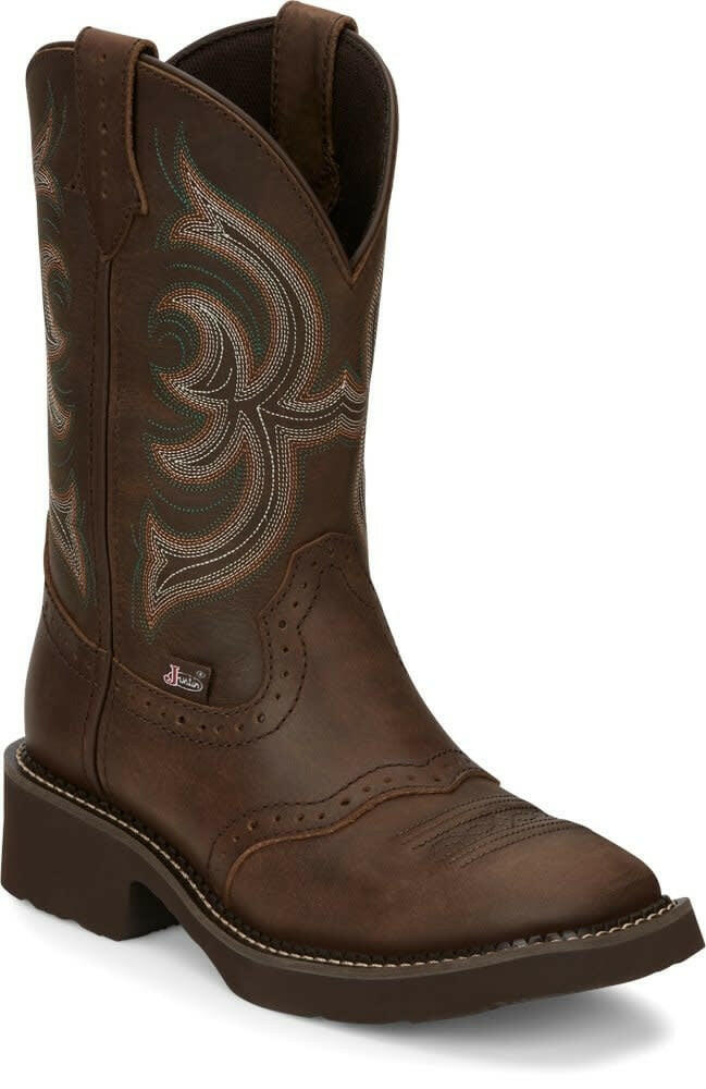Justin Ladies Brown Gypsy Boot.