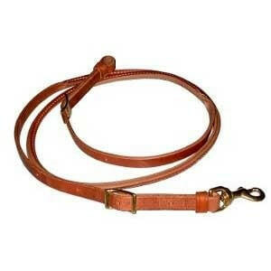 Berlin Harness Rolled Center Roper Reins.
