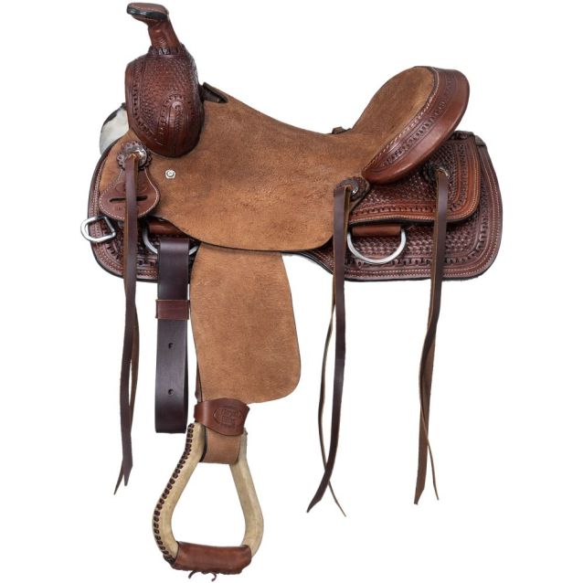 Tough 1 Cladwell Youth Roper 12" Saddle Rk1282-33-12.