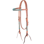 Martin Turquoise Laced Browband Headstall.