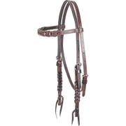Martin Blood Knot Latigo Leather Headstall.