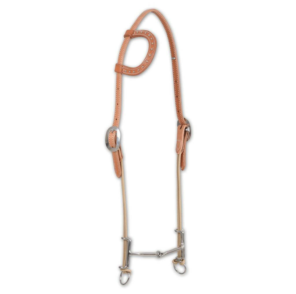CE Slip Ear Loomis Gag Smooth Snaffle.
