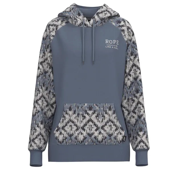 Hooey Women's Rope Like A Girl Hoody C4.