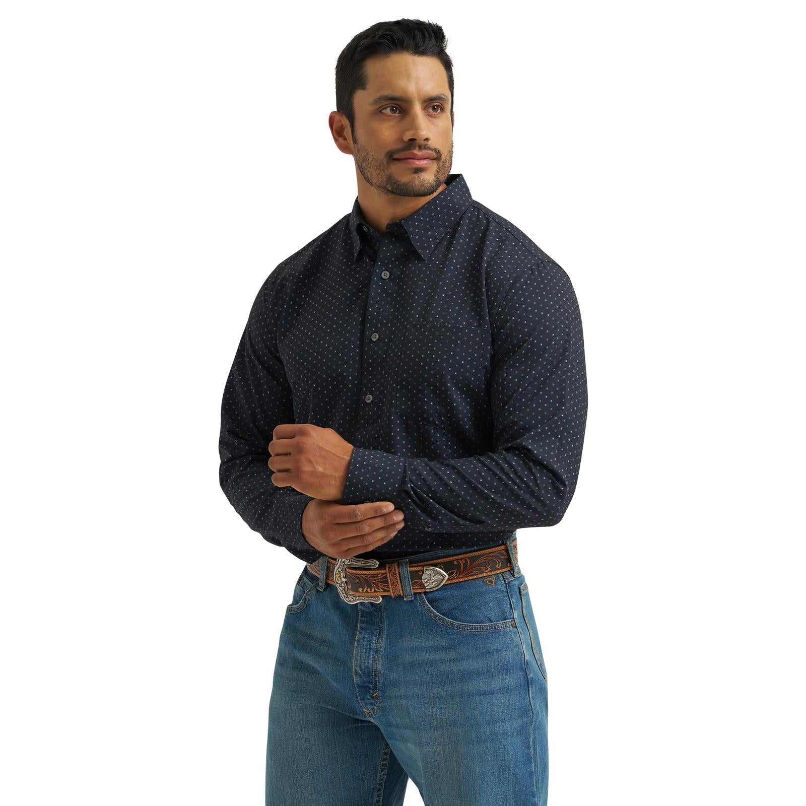 Wrangler X Cody Johnson Classic Fit LS Butt B 2381618.
