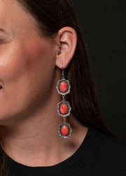 West & Co. Tiered Earrings.