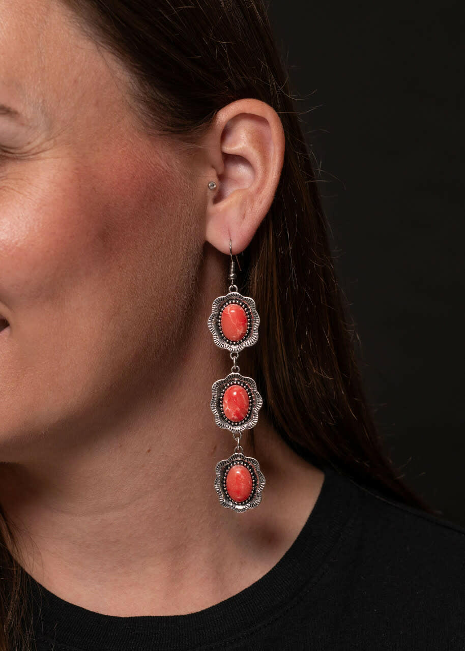 West & Co. Tiered Earrings.