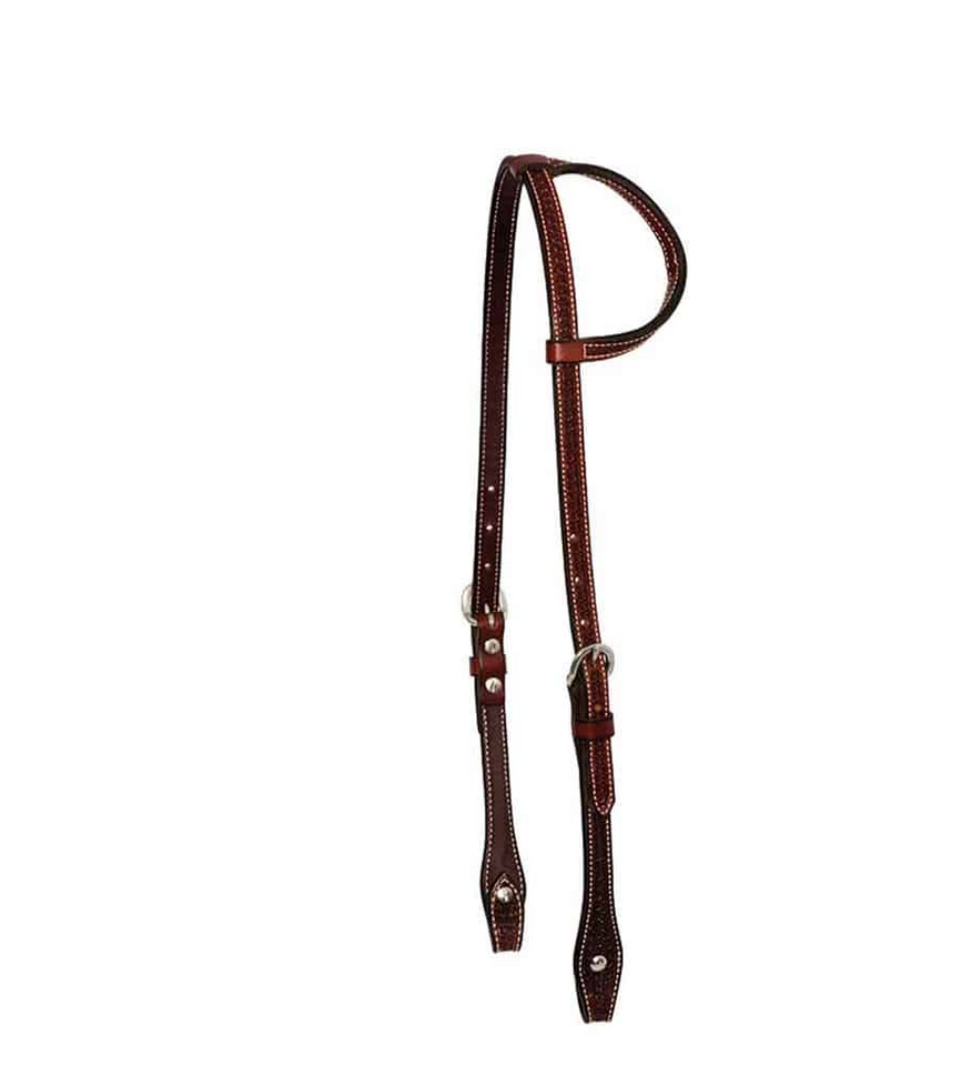 Cowboy Tack Slip Ear Spider Headstall ws2013041717058