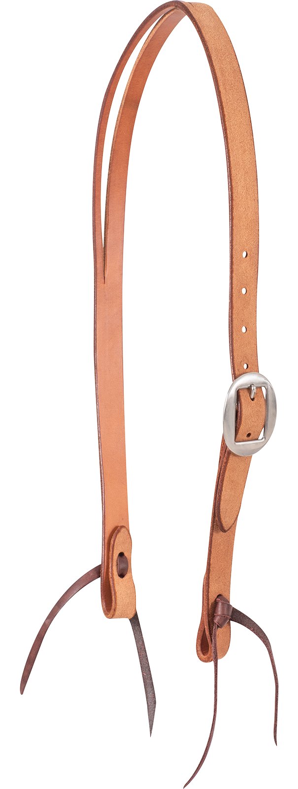 Martin Ranahan Natural Rouhgout Split Ear Headstall HR19NATROA
