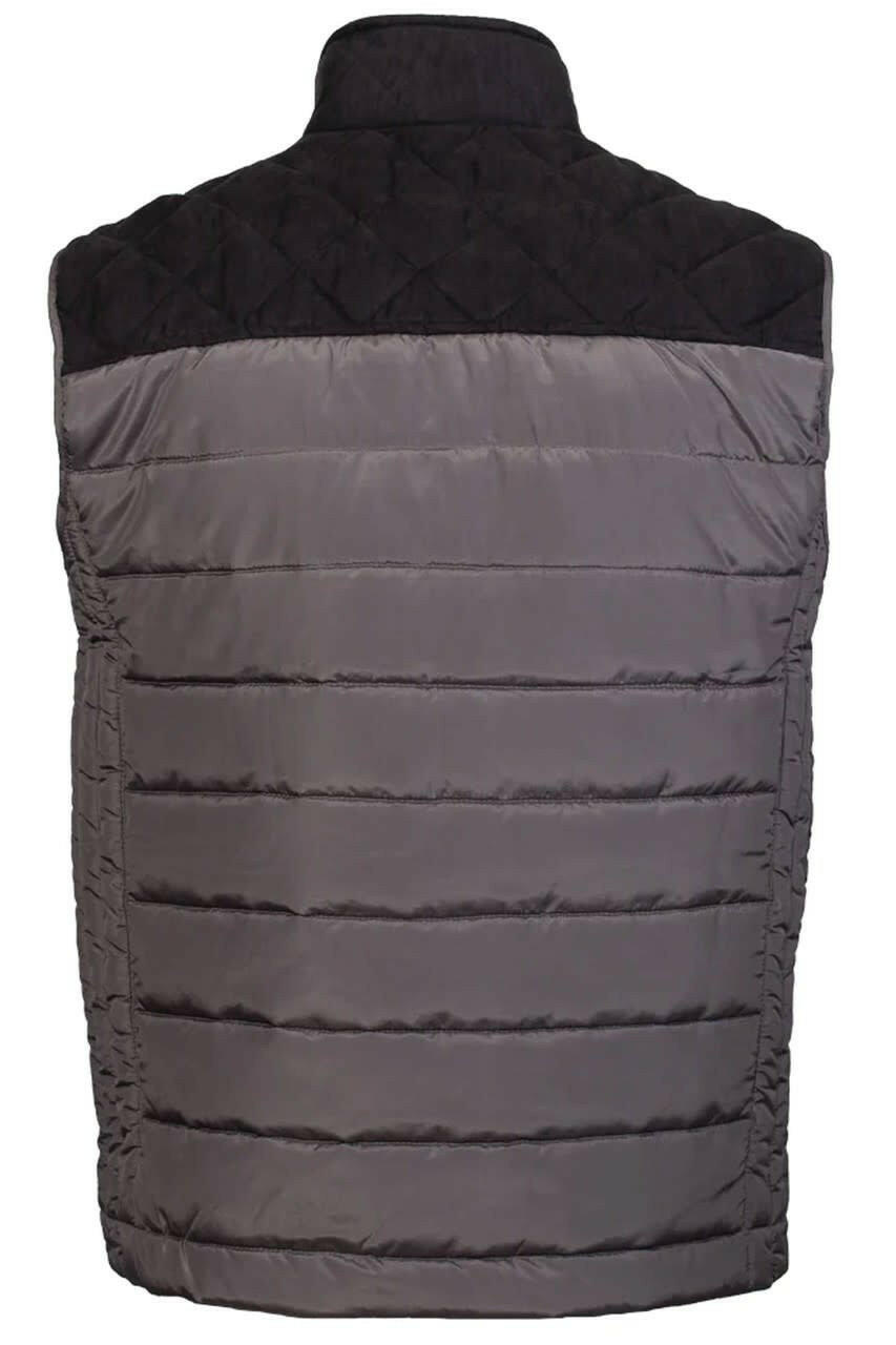 Hooey Men's Grey Packable Vest.