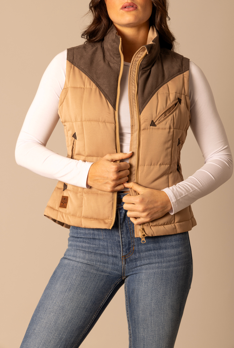 Kimes Ranch Wmns Lenora Vest.