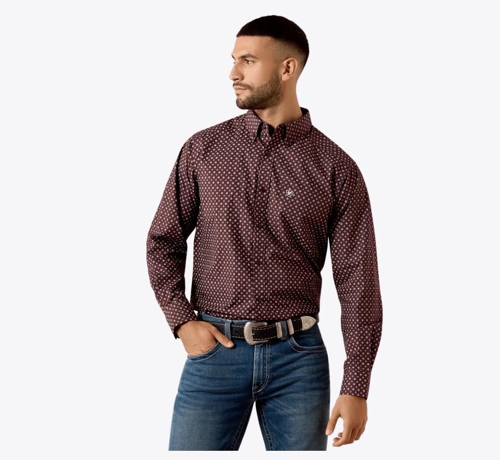 Ariat Contstantine CF Fudge Medallion LS 10079623.