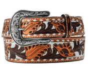 Nocona Women's Hand Painted Flowers Western Belt N3200076216