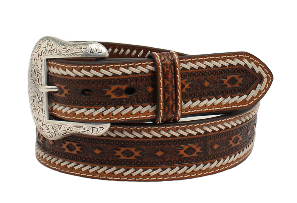 Ariat Men's Southwestern Pattern Western Belt
