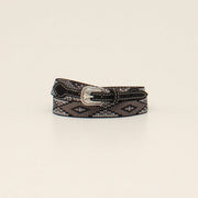 Twister Black Ribbon Diamond Hatband 0275501