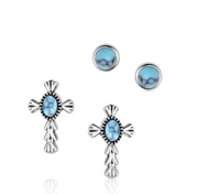 Montana Silversmith Unbroken Faith Earring Set ER6319