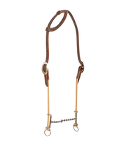 Classic Equine Loomis Gag Twisted Wire Snaffle.