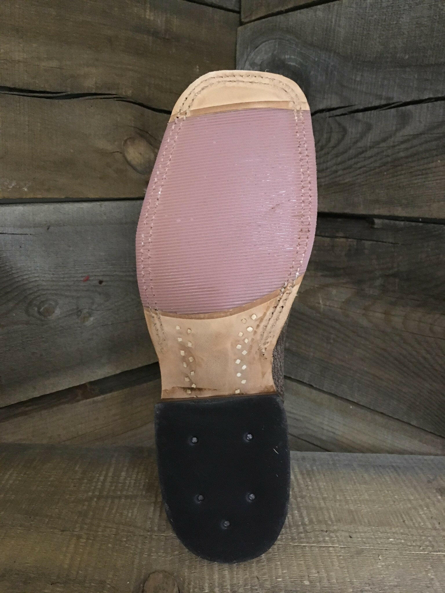 Anderson Bean Women's Chocolate Dixie Kangaroo Boot.