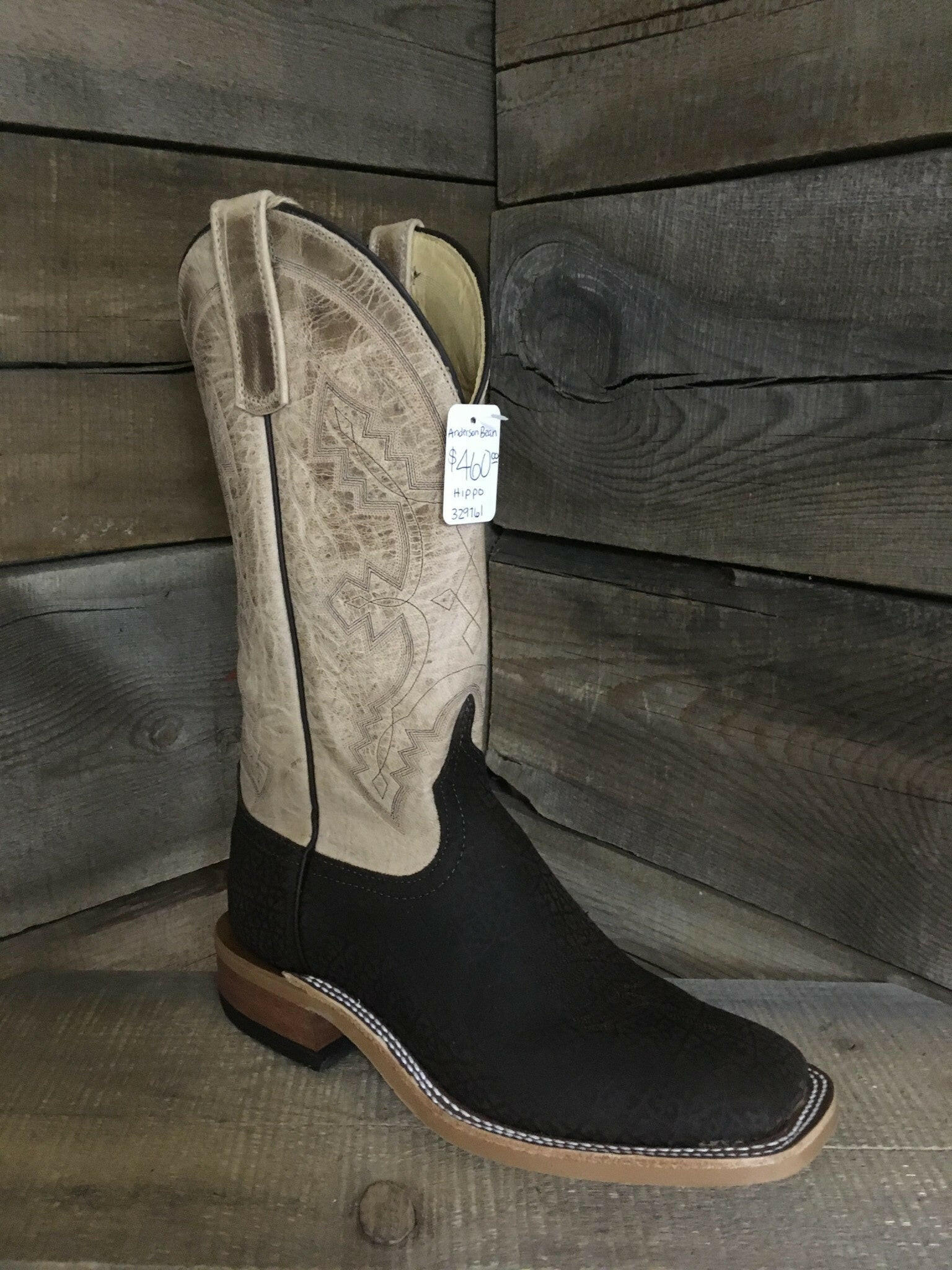 Anderson Bean Men's Chocolate Hungry Hippo Boot.