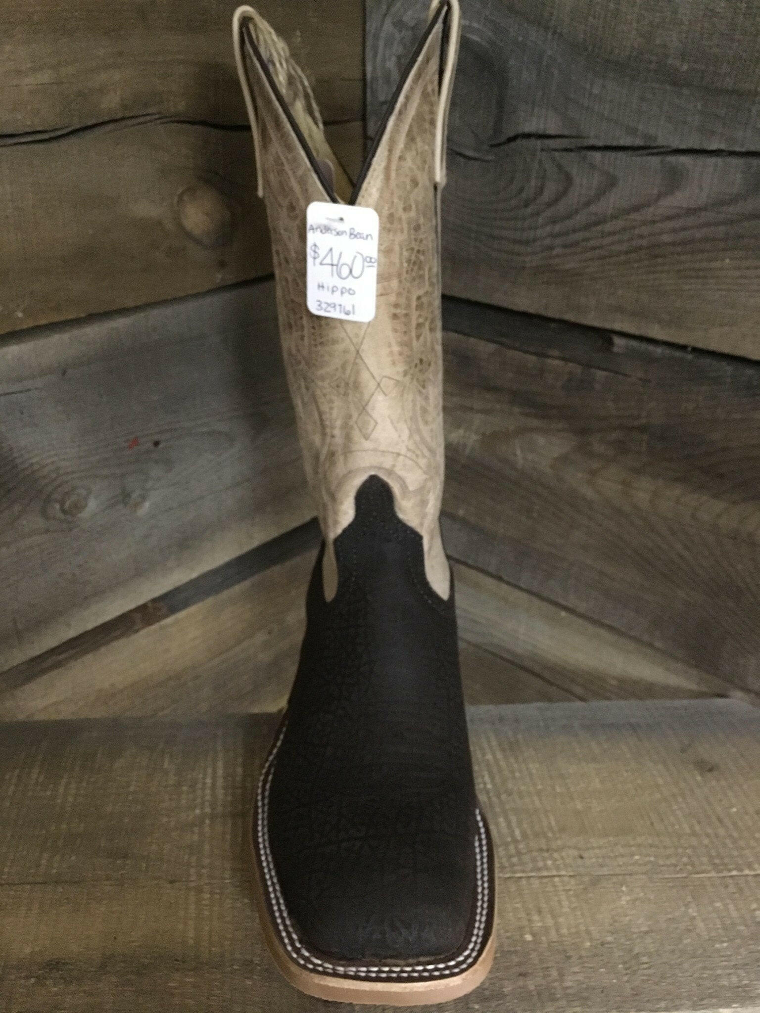 Anderson Bean Men's Chocolate Hungry Hippo Boot.
