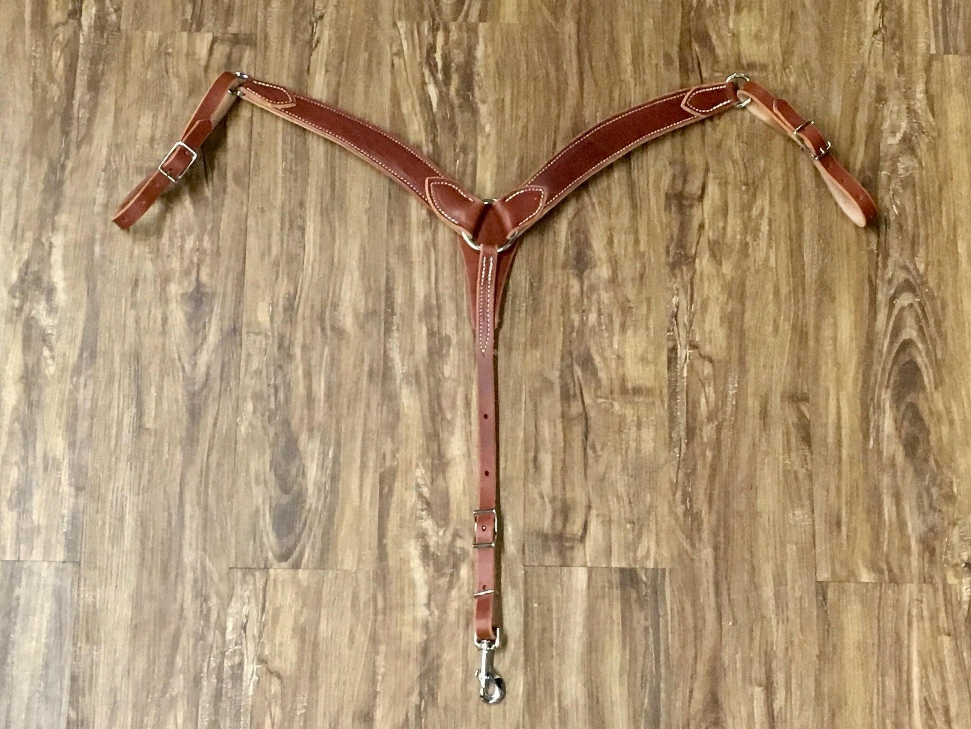 Berlin Pony Breastcollar with Nickle Hardware.